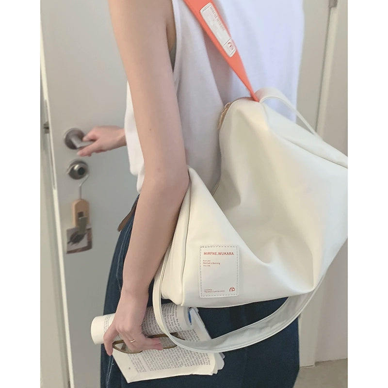 Bolso de hombro de estilo coreano de gran capacidad