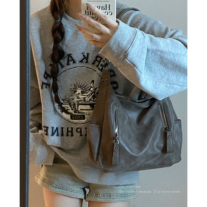 Large Capacity Tote Shoulder Bag