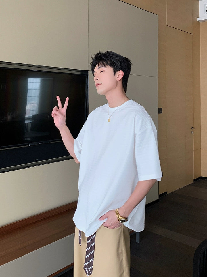 Heavy Texture Short Sleeve T-shirt