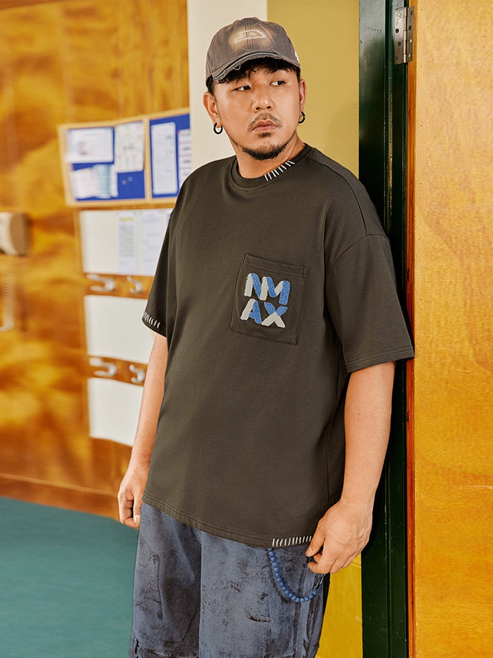 Antibacterial Quick-Dry Plus Size T-Shirt