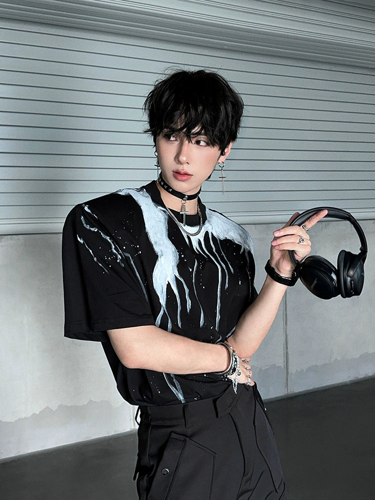 Loose Fit Streetwear Short Sleeve Pullover