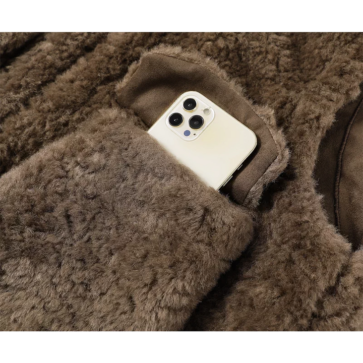 Sleeveless Faux Fur Winter Vest