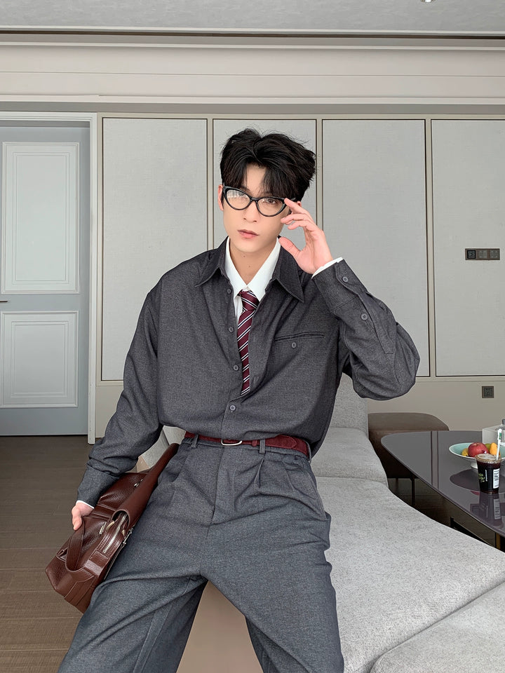 Loose Fit Casual Shirt and Pants