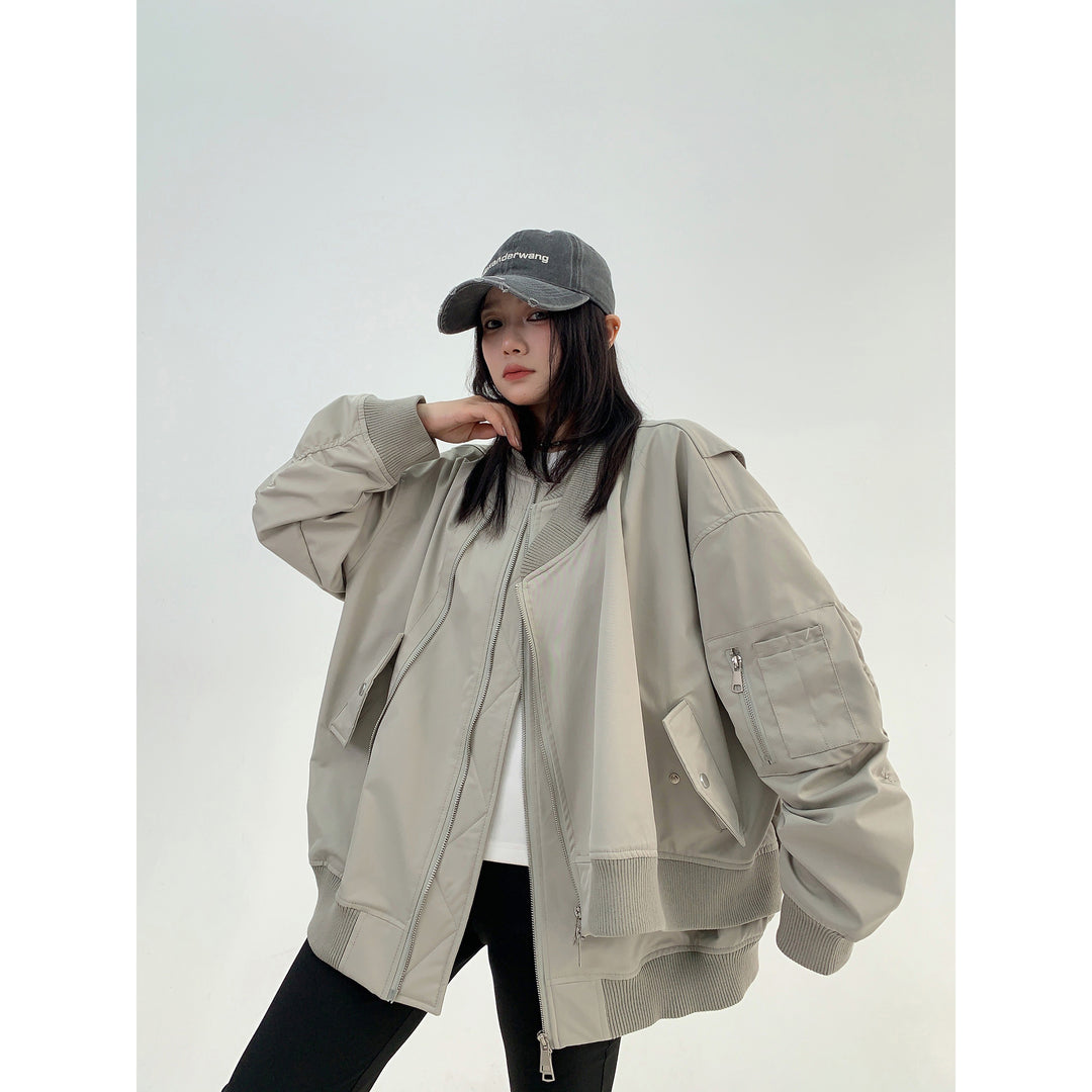 Oversized Baseball Jacket