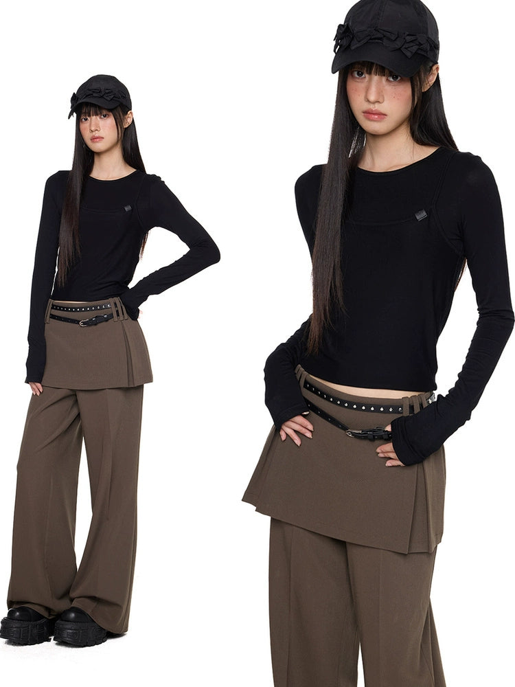 Long Sleeve Slim Fit Top