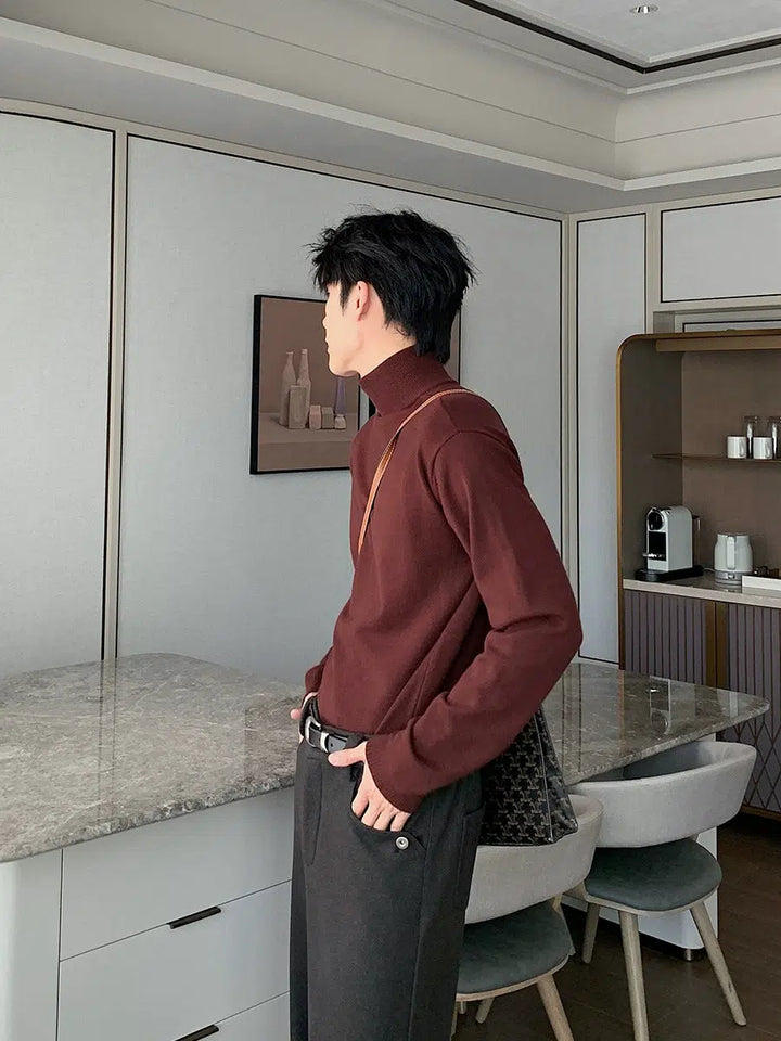 Loose-fit Turtleneck Sweater