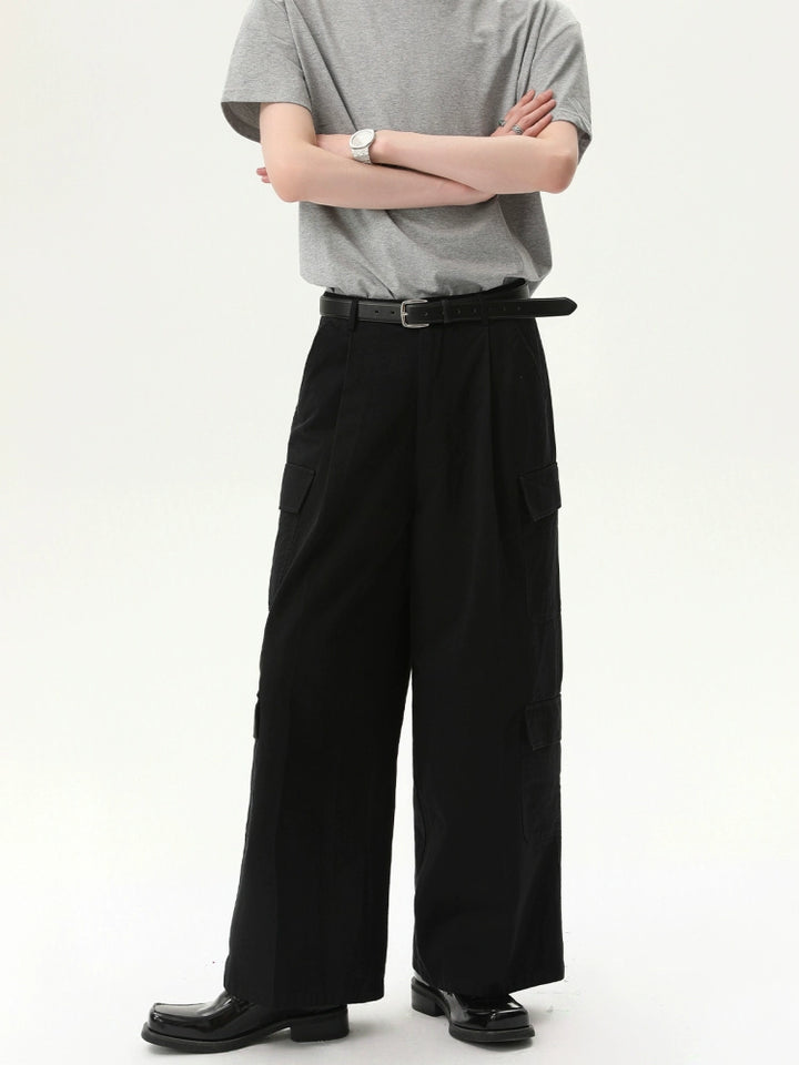 Verstoorde Losse Multi-pocket Casual Cargo Broek