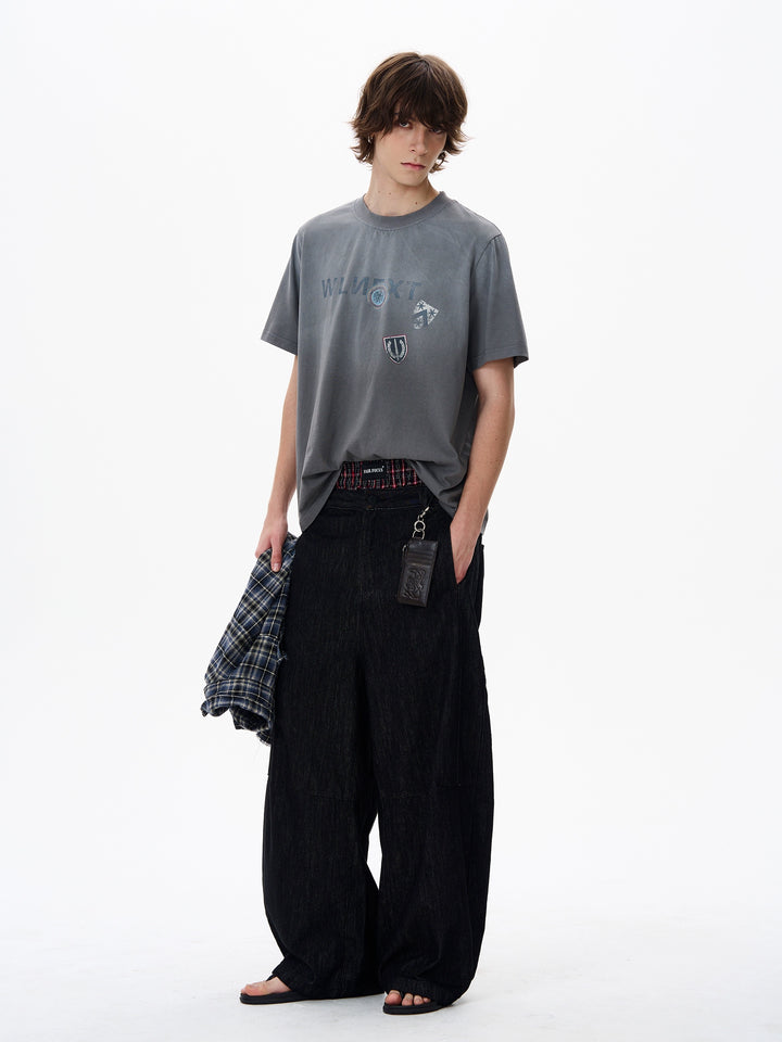 Grey Crew Neck T-shirt