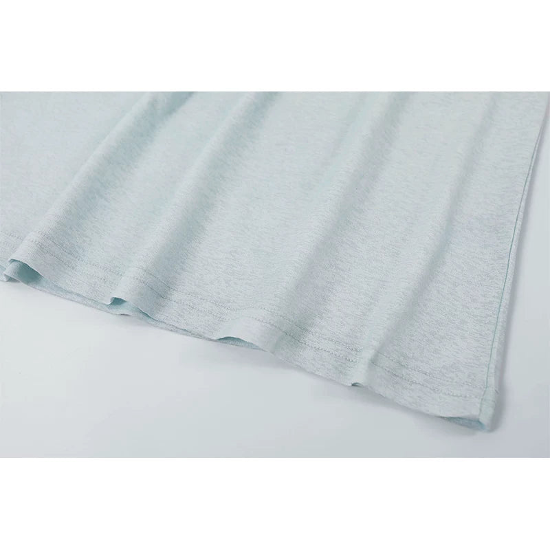 Snake Print Drape Collar Beaded Top