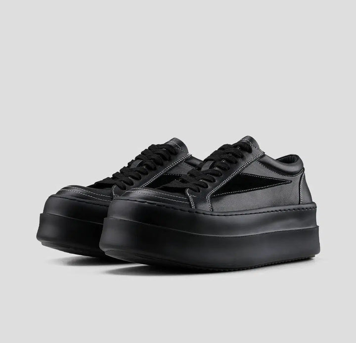 Leather Inverted Sneakers