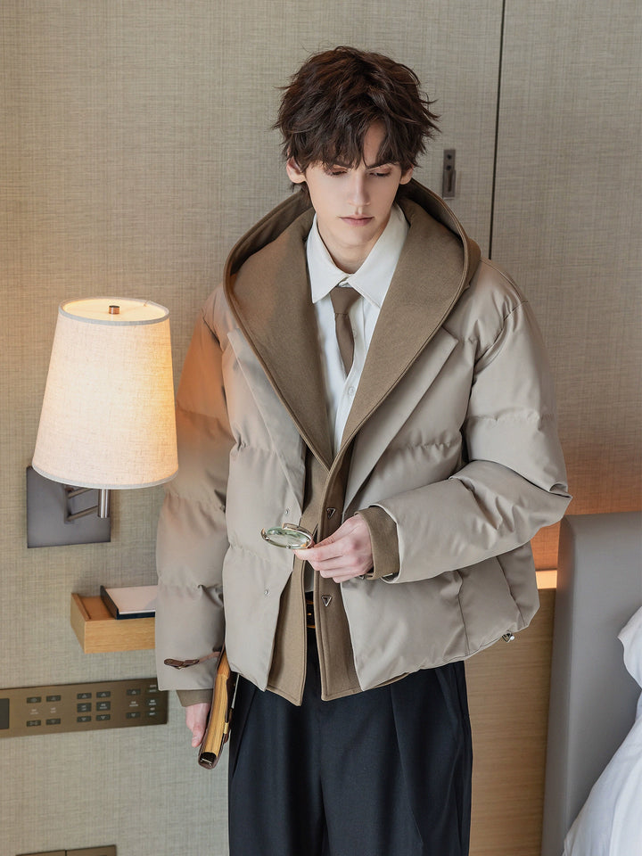 Hooded Insulated Cotton Jacket