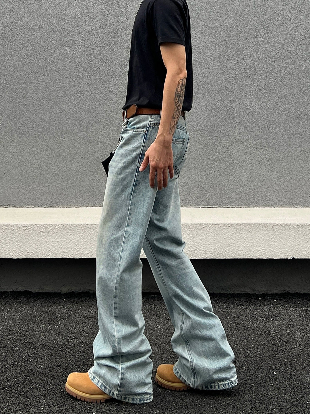 Regular Fit Straight Leg Jeans