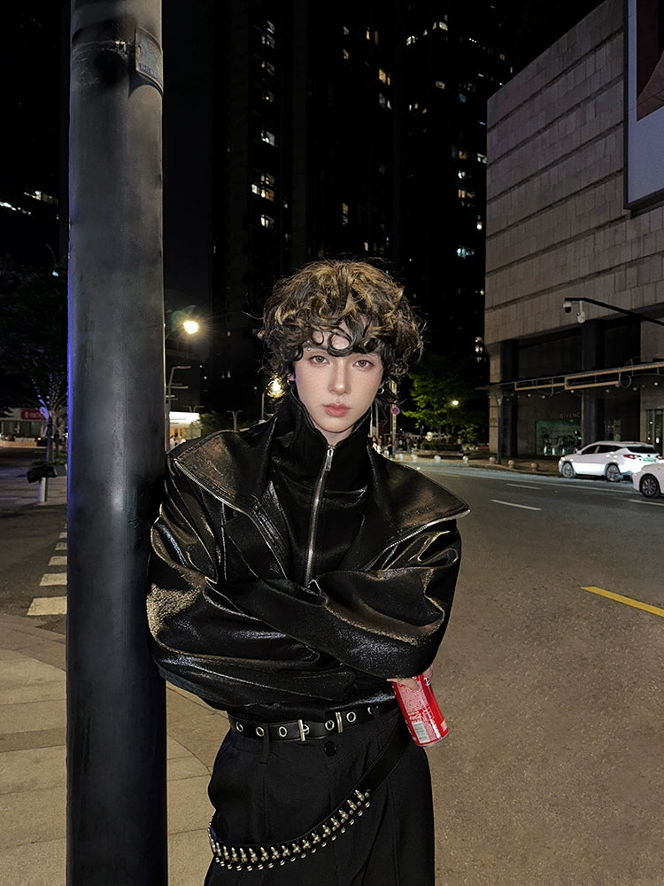 Loose Fit Zip Jacket