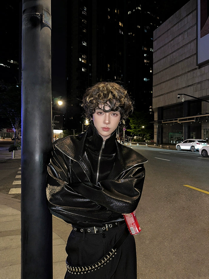 Loose Fit Zip Jacket