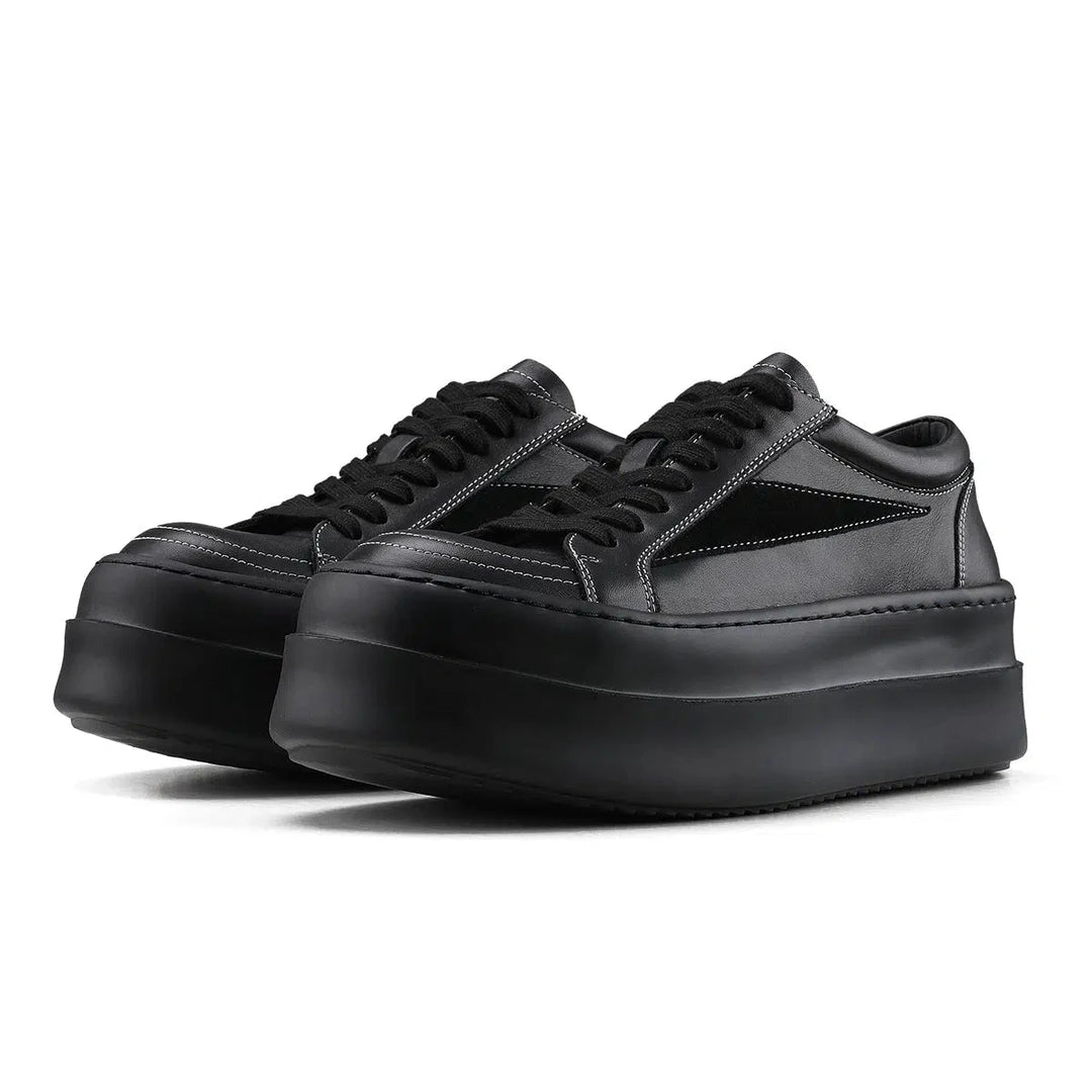 Leather Inverted Sneakers