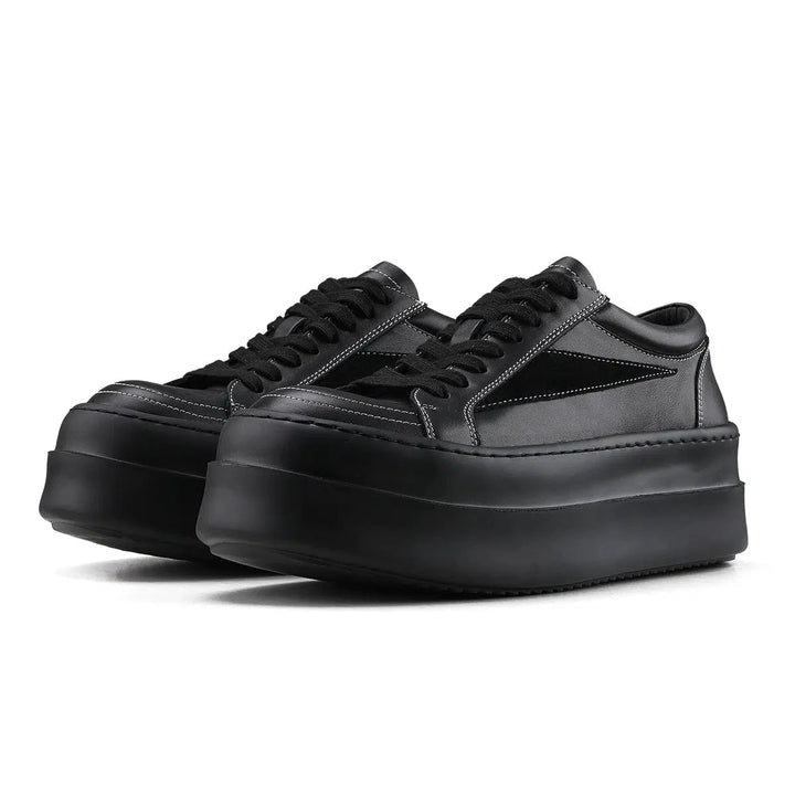 Leather Inverted Sneakers
