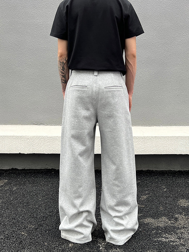 Linen Loose Fit Straight Casual Pants