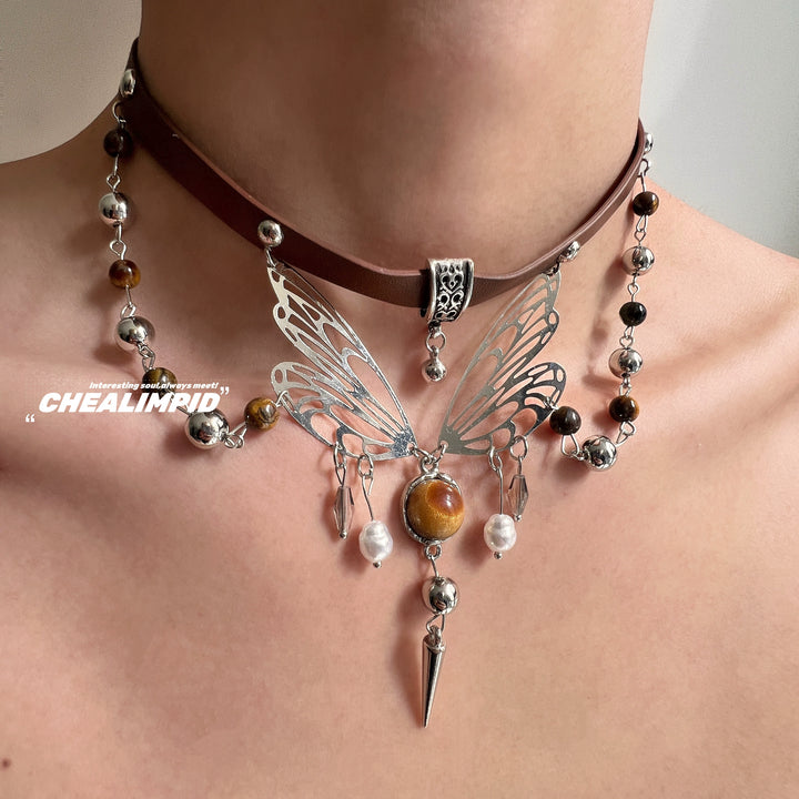 Butterfly Pendant Necklace