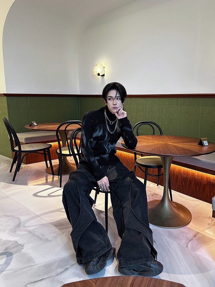 Long Sleeve Casual Knit Pullover