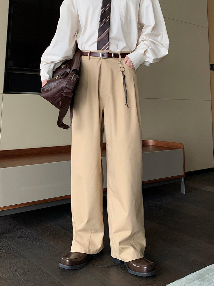 Wide-Leg Loose Casual Jeans