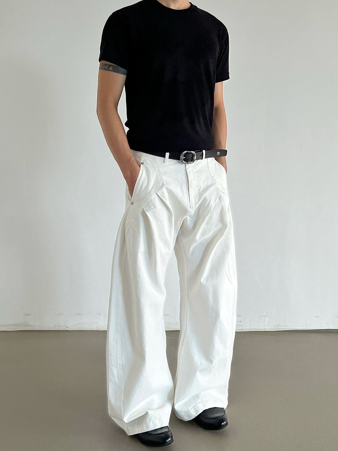 Loose Wide-Leg Casual Pants