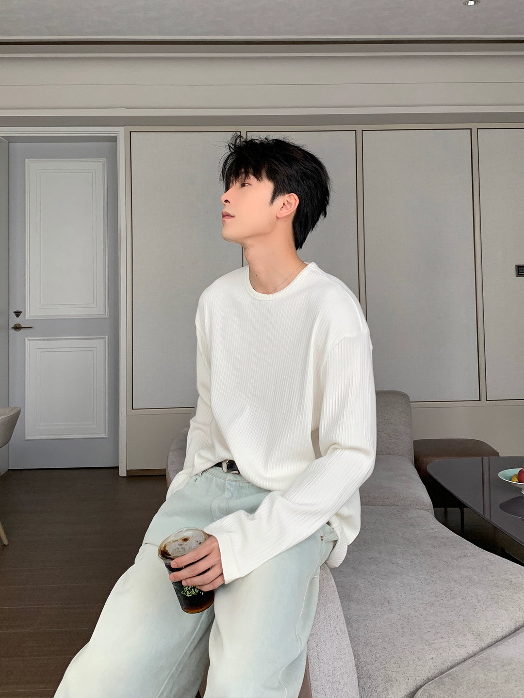 Loose Knit Long Sleeve Pullover