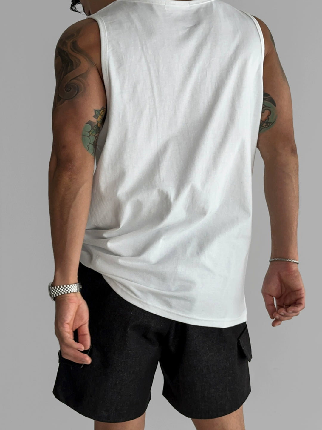 U-Neck Loose Fit Sports Tank Top