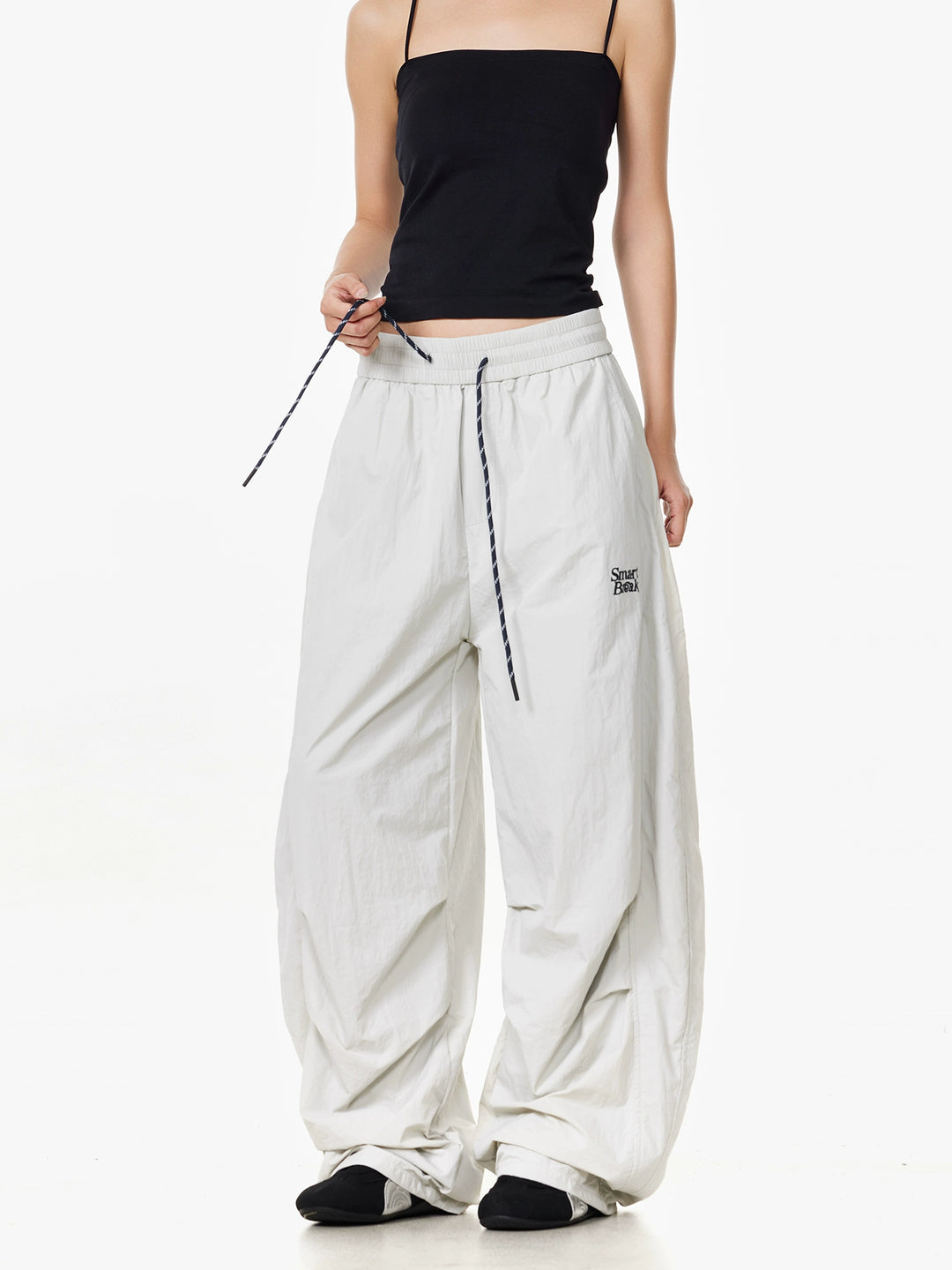 Quick-Dry Wide-Leg Paratrooper Pants