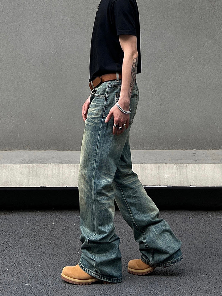 Slim Fit Straight Leg Jeans