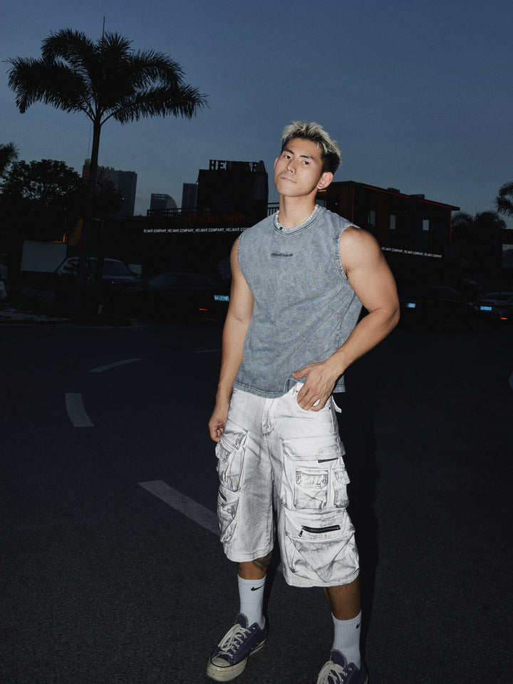 Loose Fit Crewneck Vest