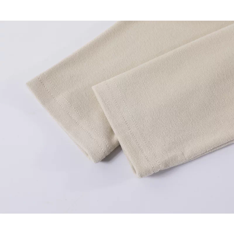 High-Neck Knitted Long Sleeve Base Layer