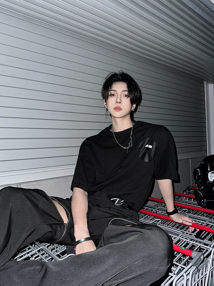 Cotton Loose Fit Street Style T-Shirt