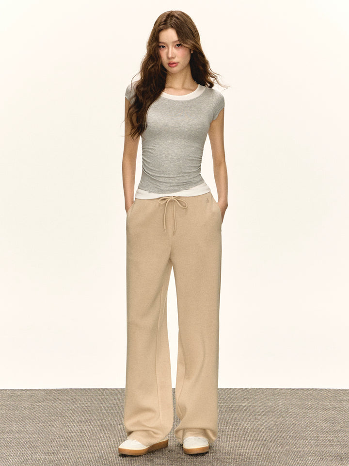 Retro Slim Fit Short Sleeve Turtleneck