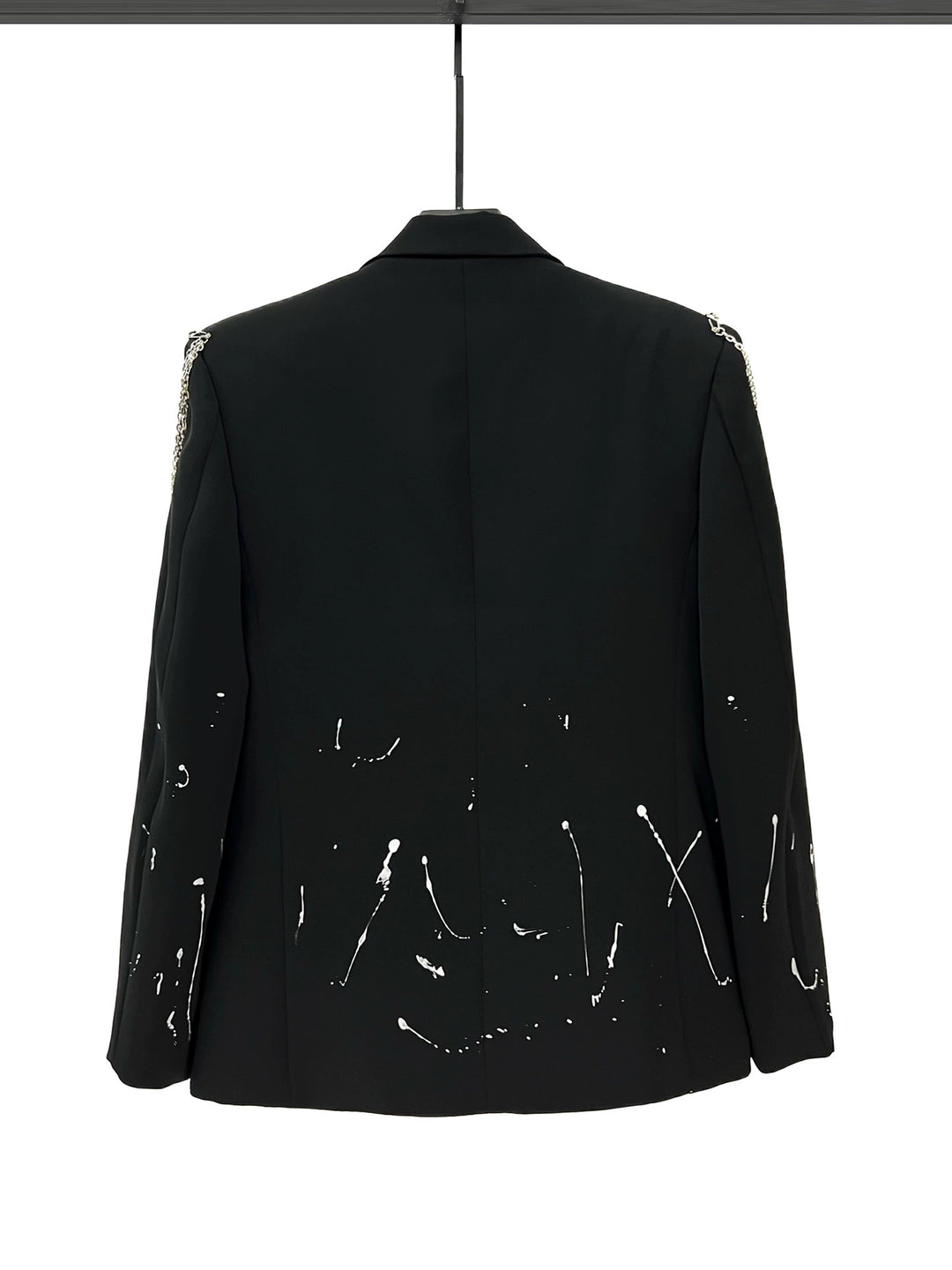 Graffiti Chain Detail Loose Jacket