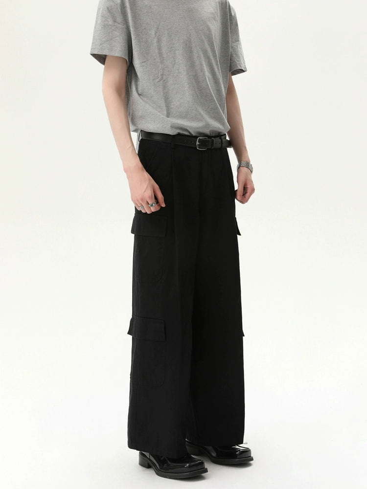 Verstoorde Losse Multi-pocket Casual Cargo Broek