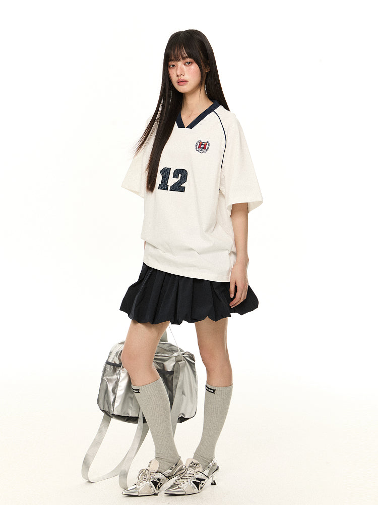 Loose Retro Short-sleeve T-shirt