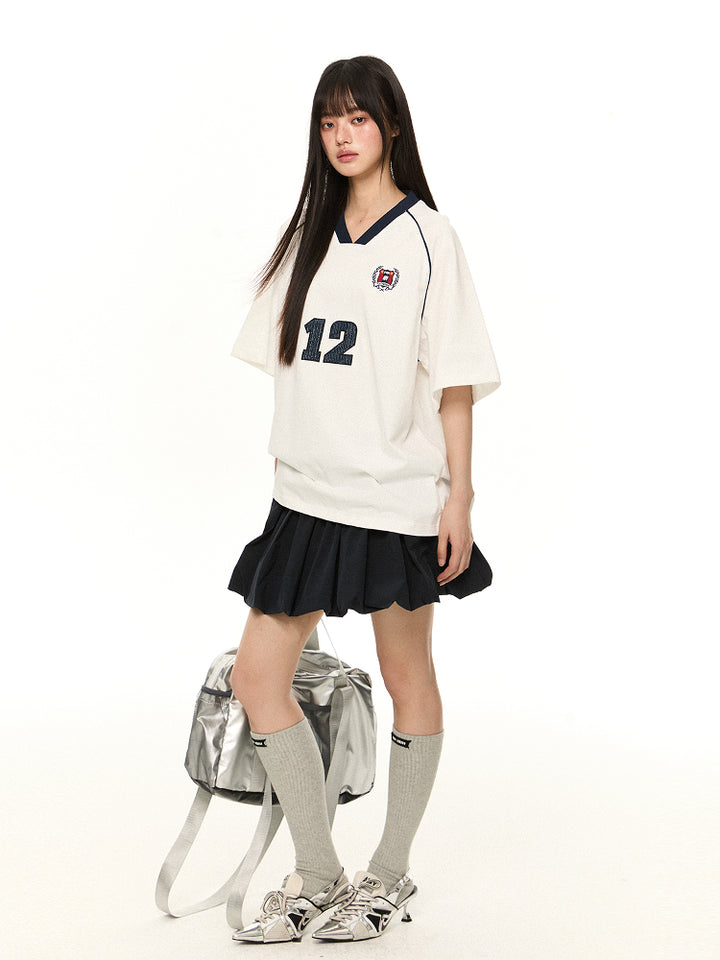 Loose Retro Short-sleeve T-shirt