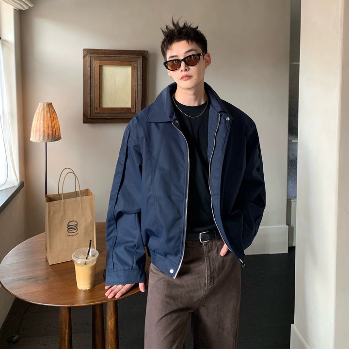 Structured Silhouette Commuter Jacket