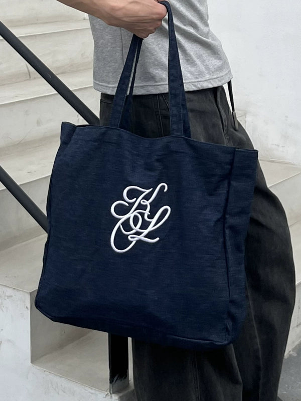 Large Capacity Denim Canvas Bag