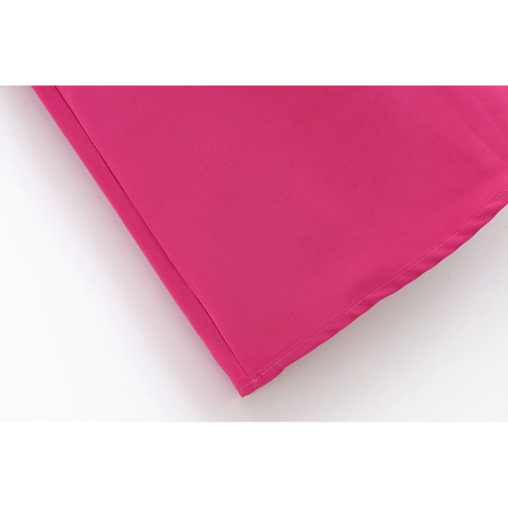 فستان بلا أكمام مع حزام خصر