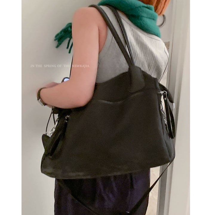 Nylon Canvas Large Capacity Tote Bag