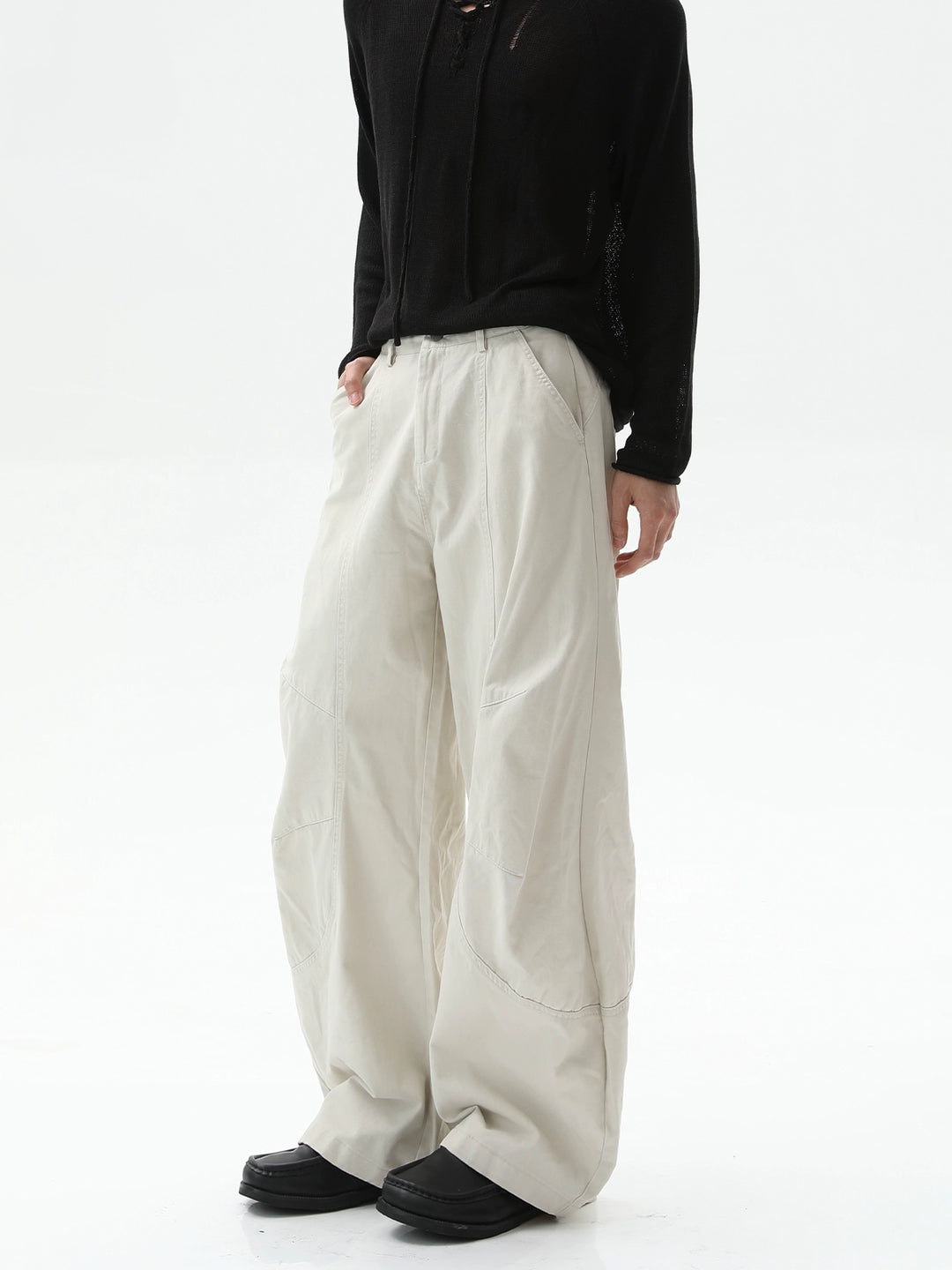 Pantalones de trabajo casuales anchos y sueltos