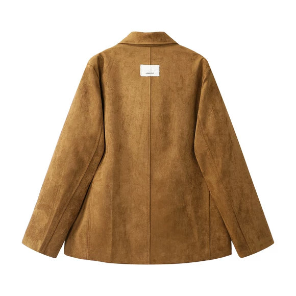 Suede Korean Style Jacket