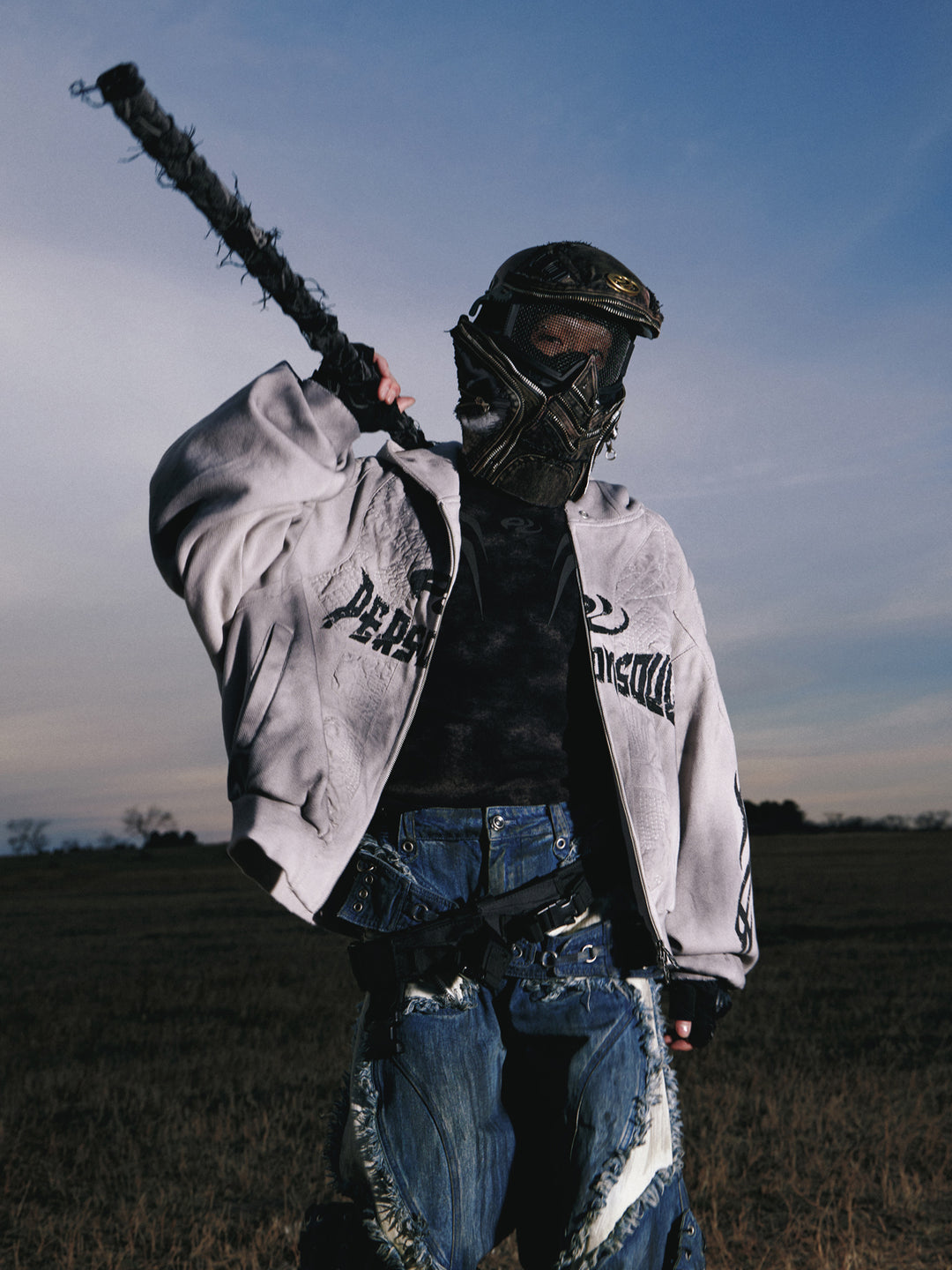 Mikina s kapucí na zip Armor Style