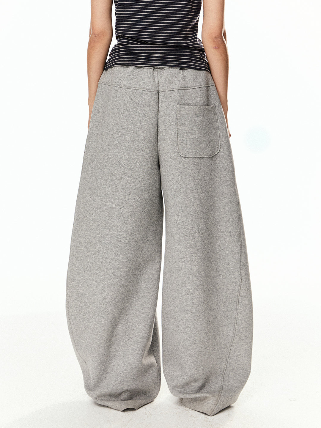 Wide-Leg Casual Sweatpants