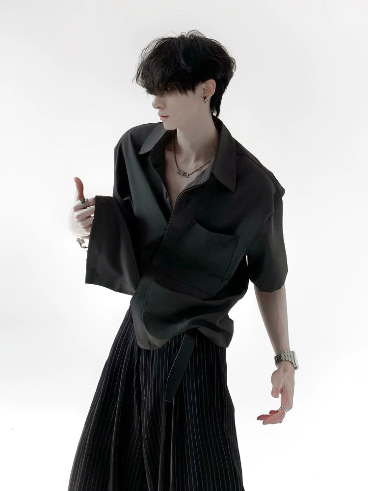 Minimalist Boxy Short Sleeve Shirt