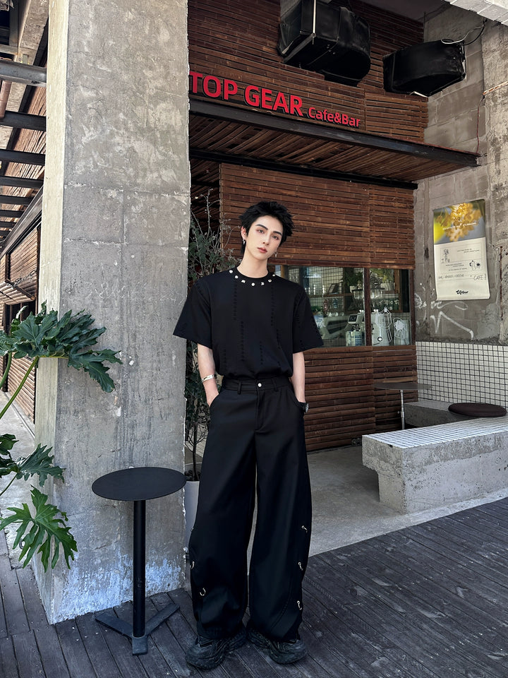 Loose Straight Fit Casual Street Pants