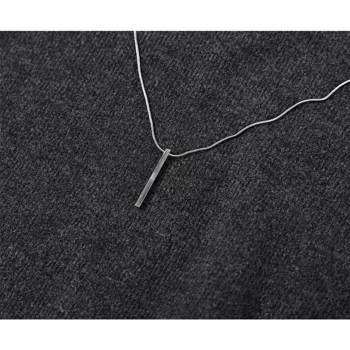 High Neck Irregular Knit Top