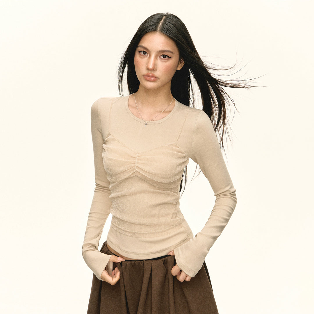 Slim Fit Long Sleeve Top