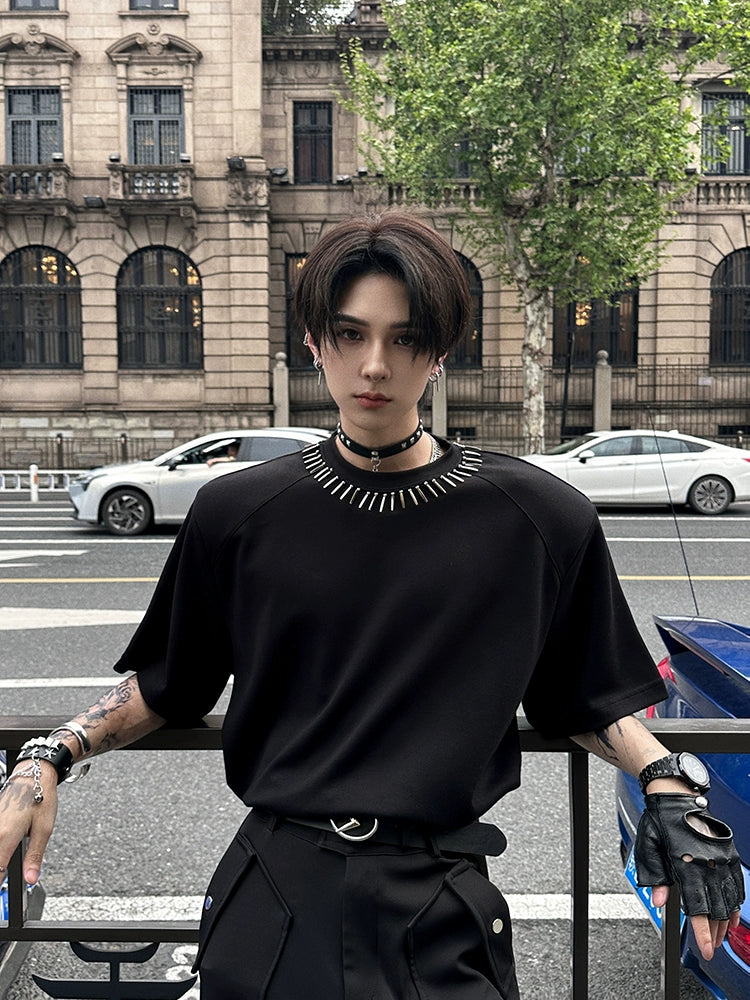 Short Sleeve Cotton Loose Fit T-Shirt